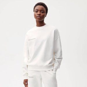 Pangaia 365 Signature Sweatshirt in Off-White